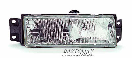 2503 | 1991-1996 OLDSMOBILE CUTLASS CIERA RT Headlamp assy composite all | GM2503145|16520814