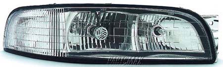 2503 | 1997-1999 BUICK LESABRE RT Headlamp assy composite w/o cornering lamp | GM2503159|16526000