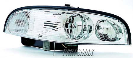 2503 | 1997-2005 BUICK PARK AVENUE RT Headlamp assy composite w/Bracket | GM2503160|25689660