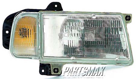 2503 | 1996-1997 GEO TRACKER RT Headlamp assy composite Canada built | GM2503179|30020198