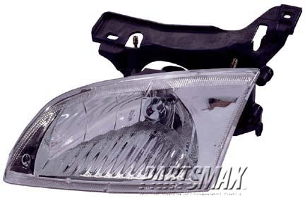 2503 | 2000-2002 CHEVROLET CAVALIER RT Headlamp assy composite all | GM2503202|22666741