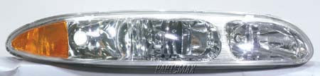 1160 | 1999-2004 OLDSMOBILE ALERO RT Headlamp assy composite includes park/signal/marker lamps | GM2503203|22689651