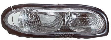 2503 | 1998-2002 CHEVROLET CAMARO RT Headlamp assy composite all | GM2503211|16525314