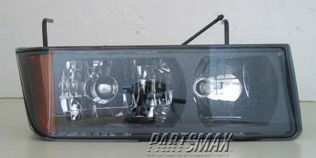 2503 | 2002-2006 CHEVROLET AVALANCHE 1500 RT Headlamp assy composite w/Body Cladding | GM2503219|15136537