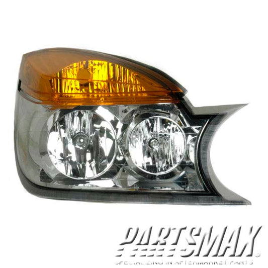 2503 | 2002-2003 BUICK RENDEZVOUS RT Headlamp assy composite w/o applique; paint to match | GM2503226|12335570