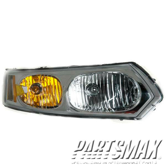 2503 | 2003-2007 SATURN ION RT Headlamp assy composite 4dr sedan; w/o bulbs | GM2503231|15919400