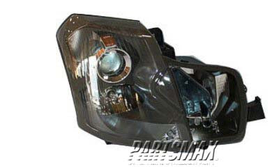 2503 | 2003-2007 CADILLAC CTS RT Headlamp assy composite w/o headlamp washers; w/o headlamp leveling | GM2503242|15826014