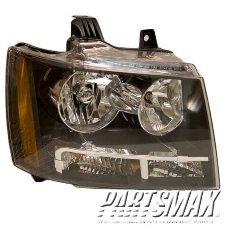 2503 | 2007-2014 CHEVROLET SUBURBAN 1500 RT Headlamp assy composite all | GM2503263|22853026