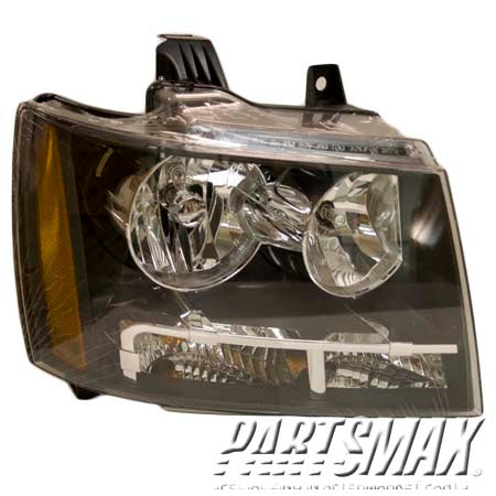 2503 | 2007-2013 CHEVROLET AVALANCHE RT Headlamp assy composite all | GM2503263|22853026