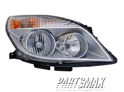 2503 | 2007-2009 SATURN AURA RT Headlamp assy composite From 4-12-07 | GM2503292|25854633