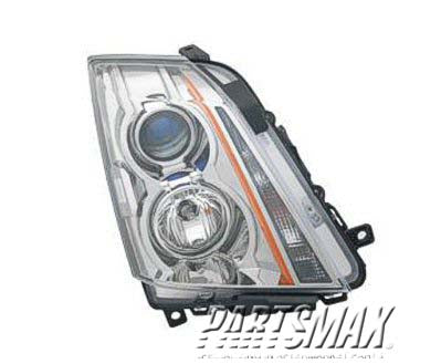 2503 | 2011-2015 CADILLAC CTS RT Headlamp assy composite Exc V; Coupe; Halogen | GM2503309|22783446