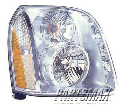 2503 | 2008-2013 GMC YUKON RT Headlamp assy composite HYBRID; DENALI | GM2503318|20969897