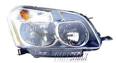 2503 | 2009-2010 PONTIAC VIBE RT Headlamp assy composite  | GM2503327|88975713