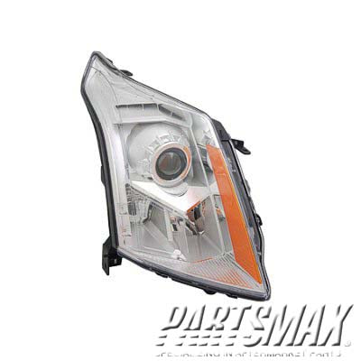 1160 | 2010-2013 CADILLAC SRX RT Headlamp assy composite Halogen | GM2503345|22853873