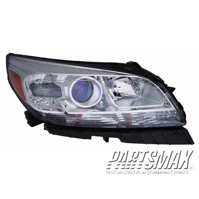 2503 | 2013-2015 CHEVROLET MALIBU RT Headlamp assy composite LT|LTZ | GM2503362|23294938