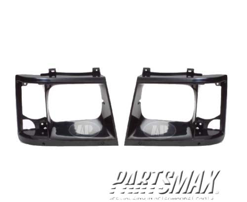 2512 | 1985-1994 GMC SAFARI LT Headlamp door w/o bright trim | GM2512114|14066043