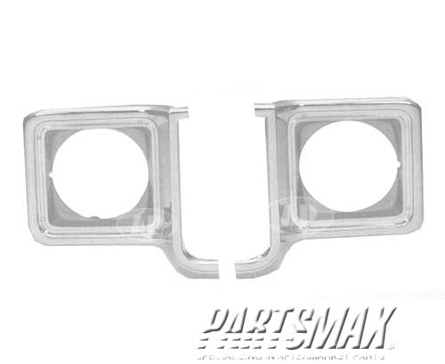 2513 | 1975-1978 GMC K25 SUBURBAN RT Headlamp door all | GM2513134|376628