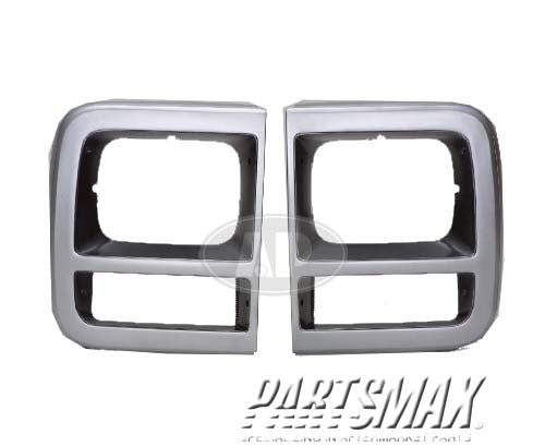 2513 | 1992-1995 GMC G1500 RT Headlamp door through early 1996; w/single rectangular headlamp | GM2513181|15685964