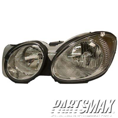 2518 | 2005-2007 BUICK ALLURE LT Headlamp lens/housing all | GM2518142|25942066