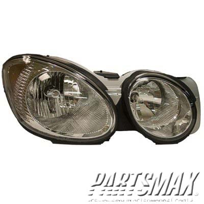 2519 | 2005-2007 BUICK ALLURE RT Headlamp lens/housing all | GM2519142|25942067