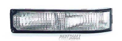2520 | 1988-1999 GMC K1500 LT Parklamp assy C/K; w/single sealed beam headlamps | GM2520104|5974337