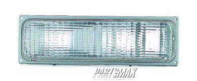 2520 | 1988-1990 CHEVROLET C2500 LT Parklamp assy C/K; w/composite headlamps; w/black trim | GM2520108|5975423