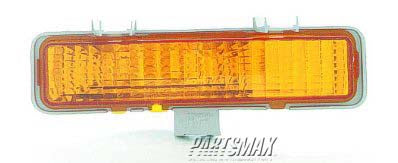 2520 | 1983-1994 CHEVROLET S10 BLAZER LT Parklamp assy w/composite headlamps | GM2520109|5976643
