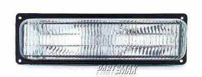 2520 | 1996-2002 GMC SAVANA 1500 LT Parklamp assy new design; w/composite headlamps; park/signal combination | GM2520142|5977271
