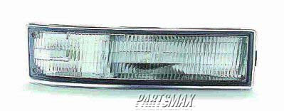 2520 | 1995-2005 GMC SAFARI LT Parklamp assy w/sealed beam headlamps; park/signal/marker combo | GM2520147|16523211