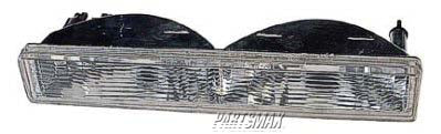 2520 | 1989-1993 CADILLAC DEVILLE LT Parklamp assy includes signal lamp | GM2520156|5975051