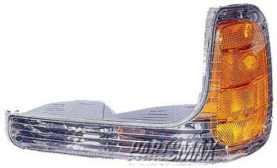 2520 | 1999-2000 GMC YUKON LT Parklamp assy includes signal/marker & running lamps; Denali | GM2520183|15763595
