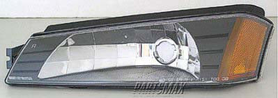 2520 | 2002-2006 CHEVROLET AVALANCHE 1500 LT Parklamp assy includes signal lamp; w/body cladding | GM2520184|15077336