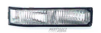 2521 | 1992-1999 GMC K2500 SUBURBAN RT Parklamp assy w/sealed beam headlamps | GM2521104|5974338