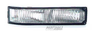 2521 | 1992-1999 GMC K1500 SUBURBAN RT Parklamp assy w/sealed beam headlamps | GM2521104|5974338