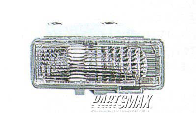 2521 | 1995-1997 CHEVROLET BLAZER RT Parklamp assy includes signal lamp | GM2521126|5977836