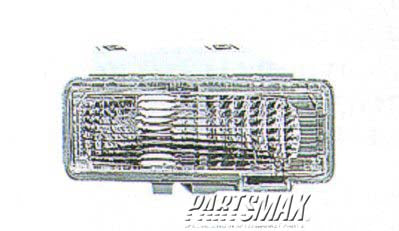2521 | 1996-1997 OLDSMOBILE BRAVADA RT Parklamp assy includes signal lamp | GM2521126|5977836