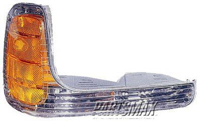 2521 | 1999-2000 CADILLAC ESCALADE RT Parklamp assy includes signal/marker & running lamps | GM2521183|15763596