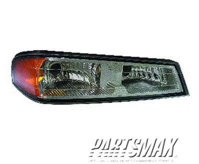 2521 | 2004-2008 CHEVROLET COLORADO RT Parklamp assy xtreme model | GM2521192|20936080