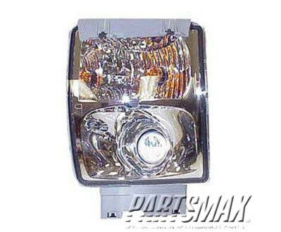 2530 | 2005-2011 CADILLAC STS LT Front signal lamp all | GM2530127|20972731