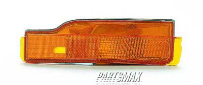 2531 | 1995-1999 PONTIAC SUNFIRE RT Front signal lamp w/o GT package; park/signal/marker combo | GM2531116|5976770