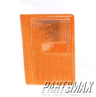 2550 | 1988-1993 CHEVROLET K3500 LT Front marker lamp assy C/K; 2-piece type; lower | GM2550105|5975195