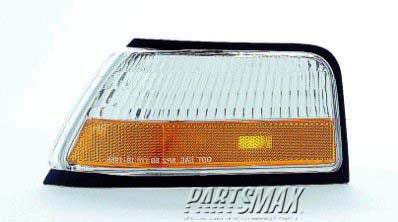 2550 | 1989-1991 PONTIAC GRAND AM LT Front marker lamp assy all | GM2550122|5975539