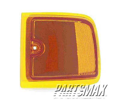 2550 | 1996-2002 CHEVROLET EXPRESS 1500 LT Front marker lamp assy new design; w/composite lamps; upper | GM2550151|5977399