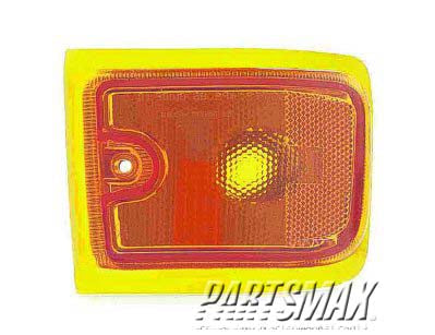 2550 | 1996-2002 CHEVROLET EXPRESS 3500 LT Front marker lamp assy new design; w/composite lamps; lower | GM2550153|5977273