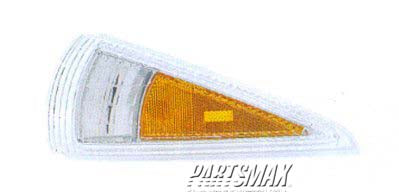 2550 | 1996-1998 BUICK SKYLARK LT Front marker lamp assy w/o socket or bulb | GM2550161|16524295