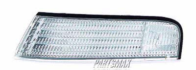 2550 | 1993-1996 OLDSMOBILE SILHOUETTE LT Front marker lamp assy reflector | GM2550166|5977351