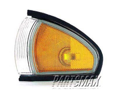2550 | 1996-1999 PONTIAC BONNEVILLE LT Front marker lamp assy all | GM2550168|16524195