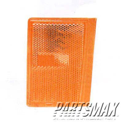 2551 | 1988-1993 CHEVROLET K1500 RT Front marker lamp assy C/K; 2-piece type; lower | GM2551105|5975196