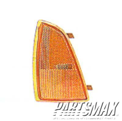 2551 | 1994-1997 CHEVROLET S10 RT Front marker lamp assy w/sealed beam headlamps | GM2551140|5976406