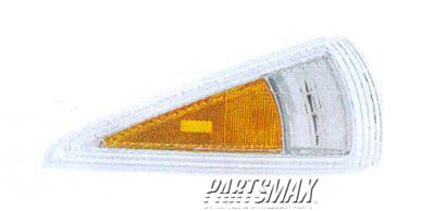 2551 | 1996-1998 BUICK SKYLARK RT Front marker lamp assy w/o socket or bulb | GM2551161|16524296